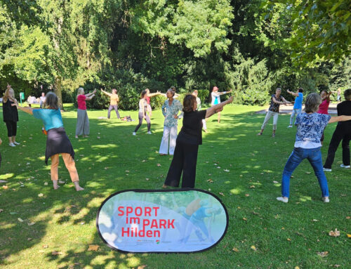 Sport im Park in Hilden: 875 mal in Bewegung